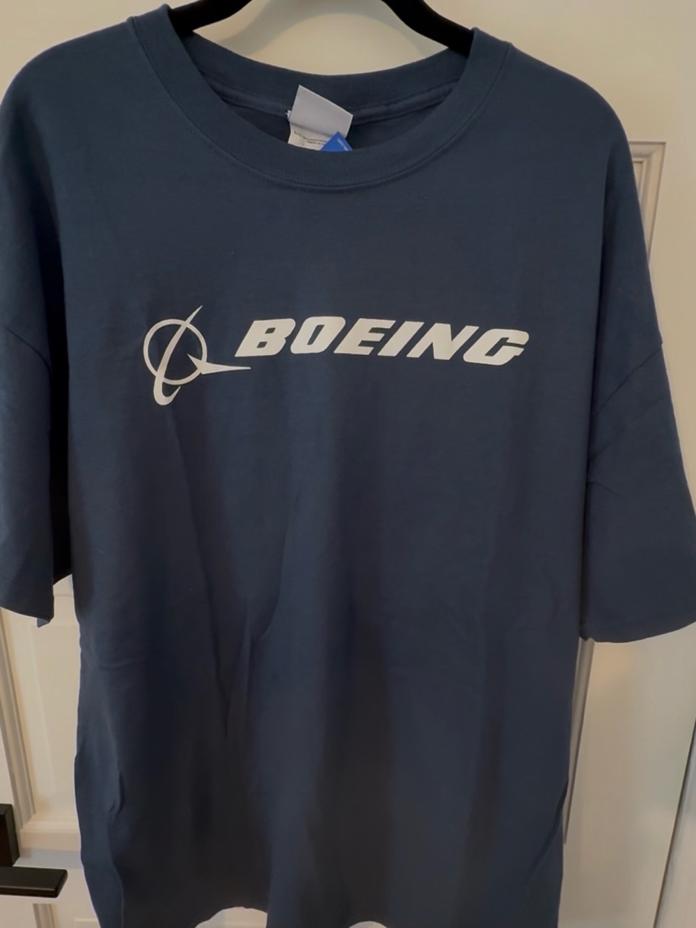 Mens' Blue Boeing Logo T-Shirt
